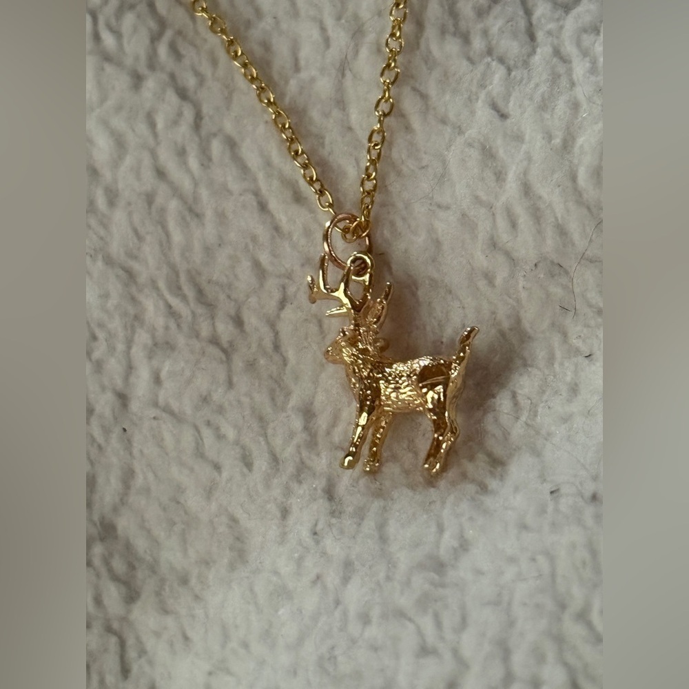 Deer Necklace NWT - Picture 2 of 4